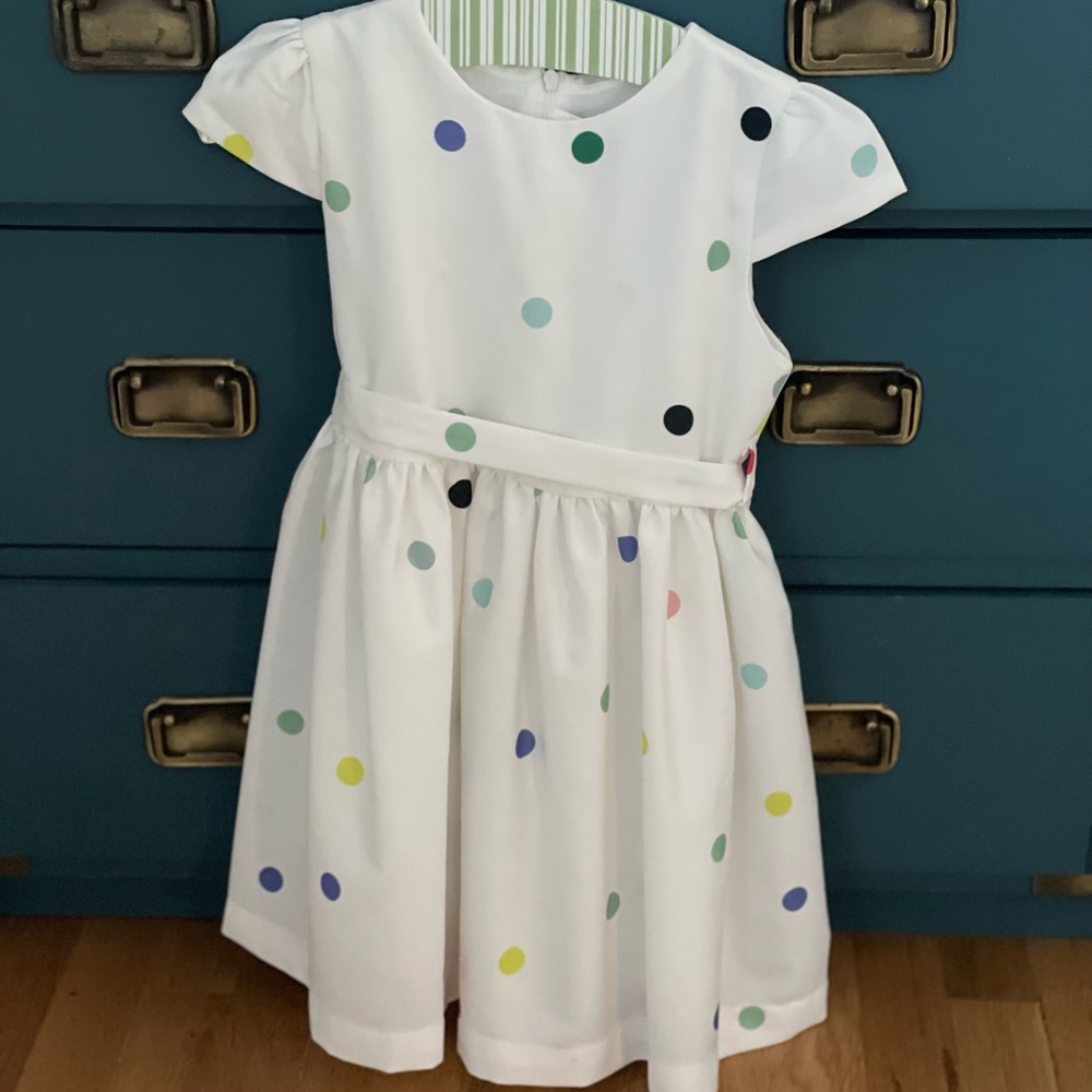 Classic polka dot dress